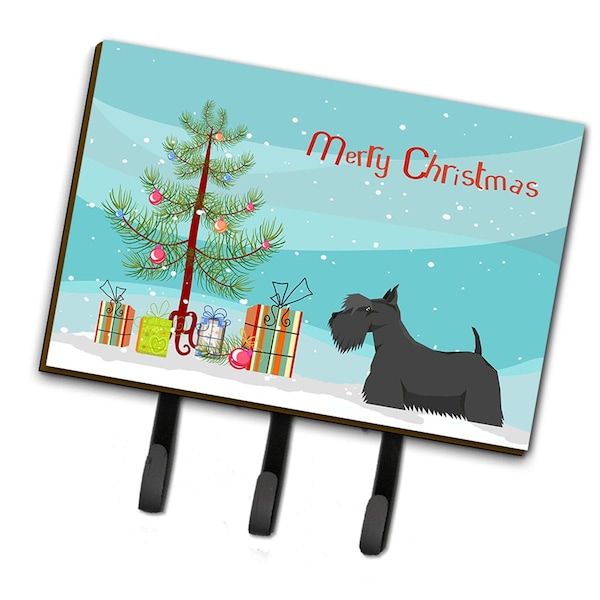 Carolines Treasures Scottish Terrier Christmas Tree Leash or Key Holder CK3560TH68 - main